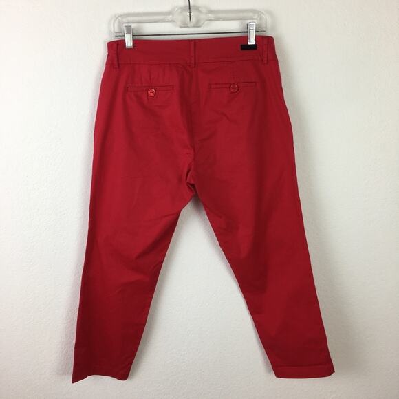 Kut from the Kloth Red Crop Trouser size 10 - Picture 3 of 8